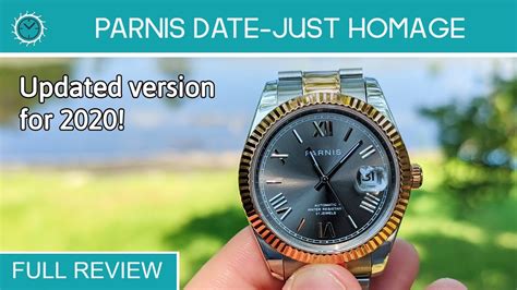 parnis tudor homage|Parnis DateJust Homage Full review .